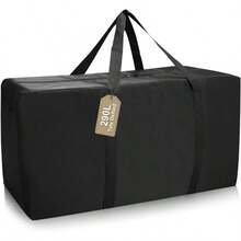 Bolsa de Almacenamiento 2 Unidad, Duffle Bag para Mudanza, Caja con Cremallera y Asas Reforzadas, para Ropa, Juguetes, Colchas y Sábanas - 290 litros - Ver 8