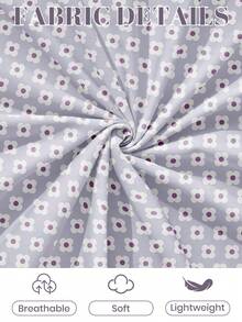 1 Sábana ajustable, Ropa de cama, Sábana ajustable, Protector de colchón, Protector de colchón suave y cómodo para la piel, Sábana ajustable para el Día de San Valentín, Sábana plana con estampado de flores de dibujos animados, Juego de ropa de cama con estampado de flores azules, Decoración del hogar, Sábana ajustable para cama individual, doble, king, queen, Regalos de ropa de cama, Lavable a máquina, Sofá