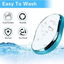 New Crystal Hair Removal Painless Hair Removal Tool Exfoliating Ladies Painless Physical Hair Removal Machine Manual,Skin Care, Cosmetics, Nails