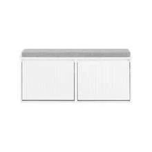 SoBuy Shoe Bench FSR98-XL-W - White - View 12