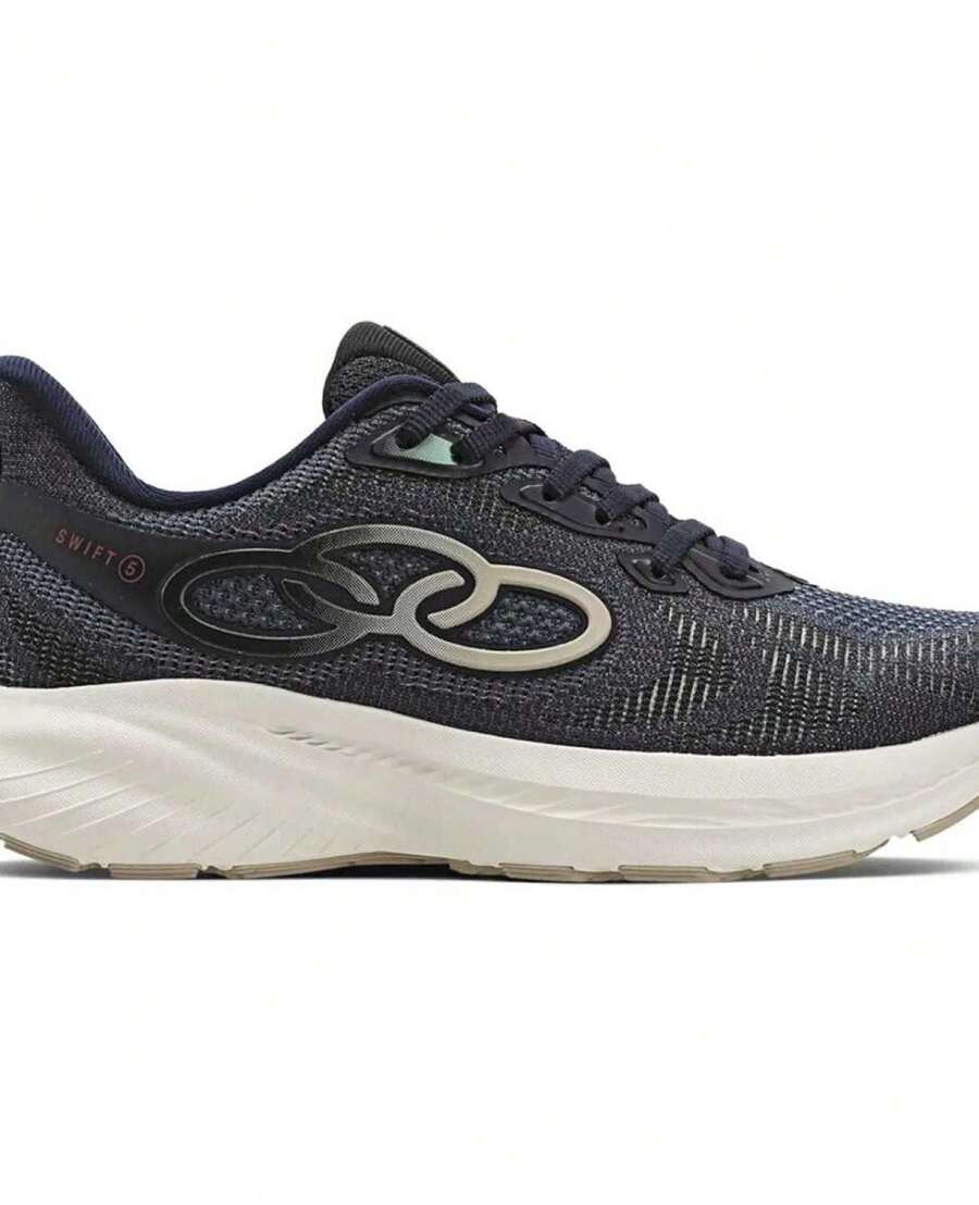 Tênis Feminino Olympikus Running Swift 5 Esportivo 43559375 - Azul Marinho - Visão 1