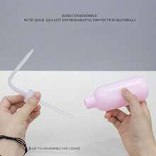 1Pc/2Pcs 150ml Tattoo Wash Bottle, Plastic Squeeze Washing Bottle Water Squirt Bottle Safety Rinse Bottle With Scale Labels Watering Tools For Tattoo Supplies - Multicolor - View 5