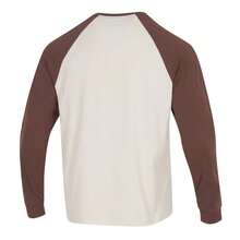 Skechers Long Sleeve Knit T-Shirt, Casual Daily & Travel Wear, Unisex - Brown - View 2
