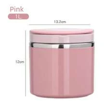 1 pièce Bol à soupe 630 ml/1000 ml, bol de petit-déjeuner, boîte de conserve de soupe portable, bol isotherme pour étudiants, petit boîte-repas, convient pour les étudiants, les travailleurs, les voyages, le camping, les pique-niques en plein air et le stockage de cuisine, cadeau de Noël, cadeau de fête, cadeau d'anniversaire, récipient