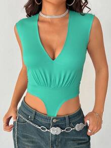 TAD Women Bodysuits - Green - View 1
