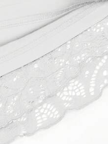 2件套新款女式蕾丝拼布喇叭袖连衣裙，春夏