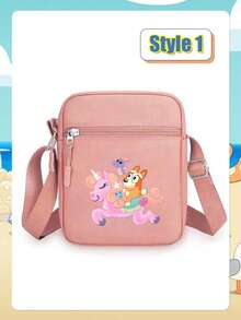 Bluey Túi đeo vai , túi đeo chéo dễ thương, ví nhỏ nhẹ, lý tưởng cho những buổi đi chơi thường ngày và mua sắm! - Nhiều màu - Xem 21