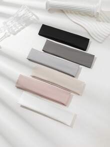 6件套女士多色时尚柔软简约发带，适合日常休闲、健身、发饰、头巾式发带、秋冬季度假发带，优雅围巾式女士头巾，柔软头巾 - 彩色 - 查看 5