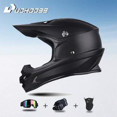 Mũ bảo hiểm DOT dành cho nam và nữ trưởng thành dành cho xe máy địa hình, đua xe địa hình, đua xe máy cổ điển, đua sức bền