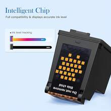 Cartucho de Tinta de Mayor Capacidad para 664XL Repuesto para HP 664 664XL 664 XL Tinta Compatible con HP DeskJet Ink Advantage 1115 3635 3636 3775 3835 3838 4675 5275 (1 Negro 1 Color) - cartuchos de tinta 245 y 246 - Ver 8