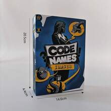 代号！快节奏的法国侦探桌游，适合2-8名玩家，团队策略对抗，是家庭聚会、朋友派对、办公室休闲娱乐的完美选择，桌游爱好者的必备之选。 - 彩色 - 查看 3