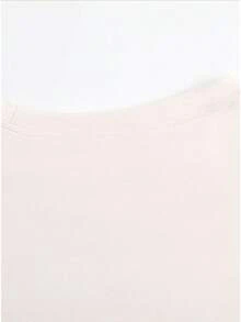 Women'S Black Double-Sided Print Sweatshirt - "EMERGENCY DEPARTMENT" Design, Casual Crew Neck, Long Sleeve, All-Season Comfort, Stylish And Functional, Casual Wear|Bold Graphic Sweatshirt|Cozy Clothing - 杏色 - 查看 3