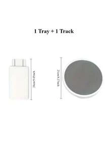 Obrotowy stół jadalny 360° - regulowany i rozkładany do stołów prostokątnych, idealny do kuchni i jadalni, łatwy montaż, kolor biały/czarny Ze względu na skomplikowany proces produkcji na powierzchni mogą pozostać drobne ślady, które jednak nie wpłyną na użytkowanie i estetykę.