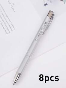 1-320pcs Custom Pens Ballpoint With Name,Back To School Supplies For Kids,Personalized Business Engraver Pens Ballpoint,Customized Gel Pens,Customizable Teacher Pens,Pens Ballpoint Smooth Writing Pens,Modern,Cute,Suitable For Birthday Gifts,Teachers' Day,Wedding,Office,Ideas Gifts For Him/Her,Friends,Workers,Teacher,Coworkers,Bridal,Warm Ambience,Fall Decor