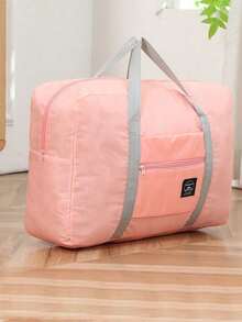 1个可折叠旅行包，大容量便携行李包，健身包，收纳袋，防水洗衣袋，化妆包，适合户外、旅行、通勤、居家收纳 - 彩色 - 查看 15