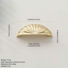 Gold Full Set Furniture Handles, Suitable For Any Furniture Including Drawers, Cabinets, Doors, Made Of Zinc Alloy, French Luxury Style Cabinet Pulls - Gold - View 21