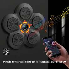 Máquina Musical de Boxeo Bluetooth Smart (con Guantes) para Casa, Interior y Gimnasio, con Contador - 1 - Ver 2