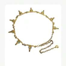 Party Belts To Give Women In Summer Personality-Bull Head - 金色 - 查看 4
