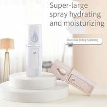 Portable Mini Face Spray Handy Steamer USB Spray Hand Eyelash Extension Atomizer Face Moisturizer Christmas Gift Valentine Gift