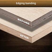 10m Self-Adhesive Wood Grain Furniture Edge Banding, Self-Adhesive Edging Tape, Wall Decor, Door Frame Repair Strips, Multi-Purpose Decorative - Multicolor - View 9