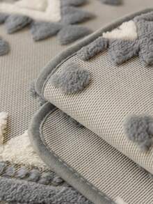 1pc Thick Plush Sofa Cushion Cover, Modern Simple Non-Slip Sofa Seat Pad, Dust-Proof And Washable Sofa Slipcover, Soft And Fade-Resistant, Pet-Friendly, Suitable For Bedroom, Office, Living Room, L-Shaped Sofa And 1/2/3/4-Seat Sofa, Light Gray