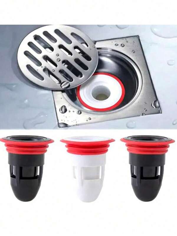 4 قطع جهاز مكافحة الروائح الكريهة لبالوعة الأرضية، مانع الروائح لأنبوب الصرف الصحي والمرحاض، جهاز مكافحة الآفات المنزلية دون رائحة غريبة، ديكور حمام المنزل، ديكور خريفي، عودة إلى المدرسة