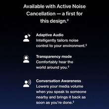 Apple 兼容 AirPods 4，简约实用多功能 – USB-C 充电盒，蓝牙耳机，兼容 iPhone/iPad/Mac - 白色 - 查看 9