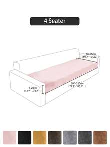 1 pièce Housse de canapé d'angle en velours avec chaise longue séparée, housse de canapé extensible douce pour canapé d'angle gauche/droit, housses de coussin de canapé pour canapés et sofas, housses de siège de canapé en velours doux, housses de canapé lavables, housse de coussin de siège pour canapé 3 places, résistant aux animaux de compagnie
