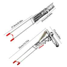 Stainless Steel Fishing Rod Stand High Sensitivity Durable Ground Support Bracket For Various Rod Sizes - 1PC - View 10