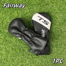 Golf Club Head Covers For Hybrid Driver Fairway Wood Covers Club Protector Durable Dust-Proof - Black - View 6