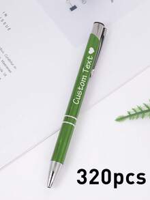 1-320pcs Custom Pens Ballpoint With Name,Back To School Supplies For Kids,Personalized Business Engraver Pens Ballpoint,Customized Gel Pens,Customizable Teacher Pens,Pens Ballpoint Smooth Writing Pens,Modern,Cute,Suitable For Birthday Gifts,Teachers' Day,Wedding,Office,Ideas Gifts For Him/Her,Friends,Workers,Teacher,Coworkers,Bridal,Warm Ambience,Fall Decor