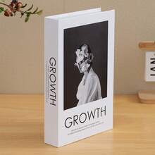 1件装时尚假书装饰，创意现代英文假书，极简杂志摄影道具书模型 - 彩色 - 查看 17