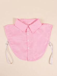 1pc Shirt Fake Collar Collar Men's Versatile Fake Collar Shirt Collar Polyester Cotton Decorative Stand Collar Pointed Collar Fake Collar Accessories, Women's Shirt, Fake Collar, Men's Shirt, Detachable - Multicolor - View 11