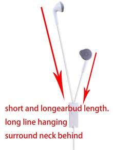 Wired Earphones 3.5mm Jack Earbuds Audio Headphones Electronic Calls & Music Bass Stereo In-Ear Headphones Headset Compatible With IPad/Pc