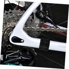1PC/4pcs Rubber Chain Protector, Frame Protection Pad, Anti-Collision Rubber Rear Fork Chain Protector, Bicycle Frame Chain Protector, Protective Sleeve Accessories, Suitable For Mountain And Road Bicycle Chains, Multiple Colors To Choose From