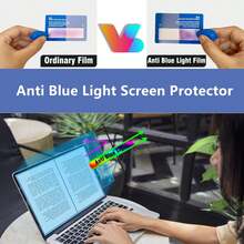15.3" Magnetic Privacy Screen Protector For MacBook Air 15 Inch (2023-2025, M2 M3 M4) - Anti-Blue Light & Matte Filter, Removable Easy Installation, Fit Models: A3241, A3114, A2941 - Máy  Air 15 - Xem 11