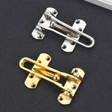 加厚防盗锁锌合金锁保险反向锁插销门插销酒店房间锁防盗锁