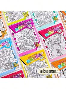 32 Pages/Set Hot-Selling Look & Find Object-Finding Book, Parent-Child Interactive Search Game Book, Find The Hidden Pictures Book, Interactive Search And Draw Activity Book, Engaging Hide And Seek Themed Pages (Random Delivery) - Multicolor - View 9