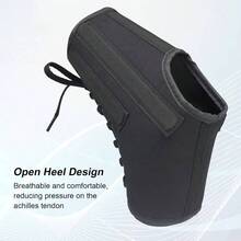 Lace Up Ankle Brace With Metal Side Stabilizers, Adjustable Lace - Up Ankle Braces Men And Women Sprained Foot Support Brace Posterior Tibial Tendonitis Achilles Tendon Injury L