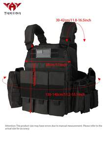 Adjustable Shoulder & Waist Hunting Vest, Expandable Triple Waist Pouch, Laser Perforated, Tear-Resistant, Suitable For Hunting, Outdoor Adventure And More