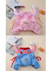 1pc Pet Funny Trick Costume, Dog Chef Outfit, Holiday Essential Pet Halloween Costumes, Fun Dog Gifts, Suitable For Cats, Small And Medium Dogs - Multicolor - View 10