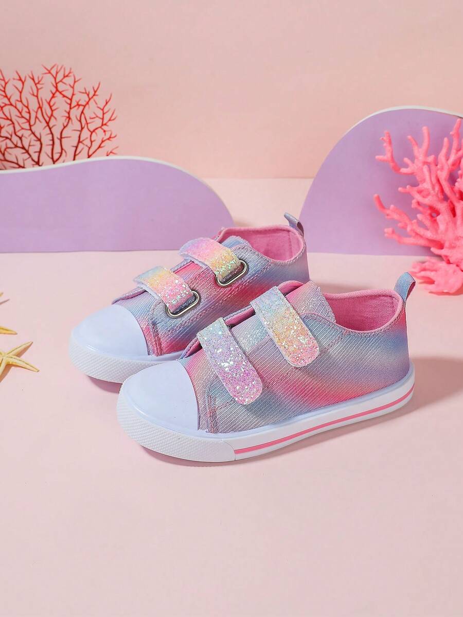 GENGASUN 1 szt. Dziewczęce, okrągłe, niskie, codzienne buty z nadrukiem w kreskówkowe wzory na wiosnę/jesień