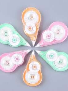 Set da 6 pezzi di nastro correttore ad alta capacità, set di nastri correttori per studenti, strumento di modifica della scrittura, forniture correttive, gomma, per compiti a casa, forniture scolastiche, per la stagione del ritorno a scuola - Multicolore - Visualizzare 5