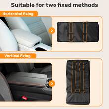 Portable Dog Car Seat For Small Dogs - Pet Booster Seat With Fixed Leash, Adjustable Straps, Storage Pocket - Center Console Puppy Car Seat For Travel, Support Pet Up To 12lbs