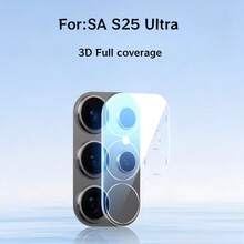 Miếng dán bảo vệ ống kính camera cứng 9H tương thích với Samsung Galaxy A26/A36/A56/A55 5G, trong suốt, chống trầy xước, chống bám vân tay, dễ dàng lắp đặt, phủ toàn diện 3D, cũng phù hợp với các dòng A15/A25/A35/A16/S25 Ultra/S24/S23 FE/Edge/Fold 7/Flip 5 5G. - Trong sáng - Xem 8