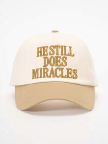 1顶绣有“HESTILL DOES”字样的撞色棒球帽，可调节户外防晒休闲帽，适合春秋季旅行、海滩、Y2K风格、夏季佩戴。 - 彩色 - 查看 10