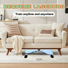 Tabla para Ejercicios Abdominales, 300 LB Twist Board for Exercise, Tablas de Ejercicio para el Abdomen de Pie, Tabla de Ejercicios para Torcer, Equipo de Gimnasia en Casa para Mujeres/Hombres - Azul - Ver 7