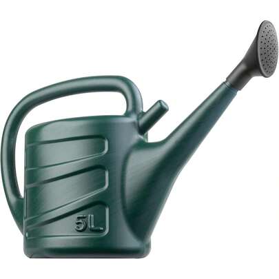 10L Green Rose Watering Can - Outdoor & Indoor Watering Can With Detachable Sprinkler Rose Head, Long Spout Water Can For Houseplant & Garden Plants