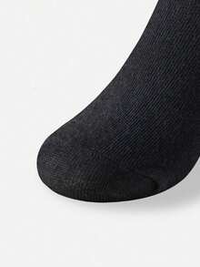 3 Packs/6 Packs Of Solid Color Couple Socks, Women's Mid Tube Socks, Short Tube Socks, Spring And Autumn Season Gifts(Without Sock Card) - Multicolor - View 4