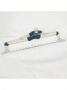 1 pieza Regla de mercancía del anime Gojo, herramienta de medición y escritura, herramienta de dibujo, regla, regla de papelería estudiantil, regla de agrimensura, regla de marcado, regla de cuadrícula, regla de tablero grueso - Multicolor - Ver 7